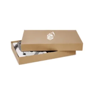 Brown Kraft 2 Piece Flat Packed Shirt Gift Box