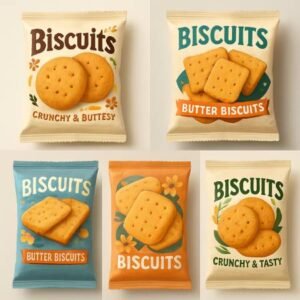 Custom Biscuit Packaging