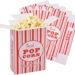 Silver Foiling Pop Corn Boxes