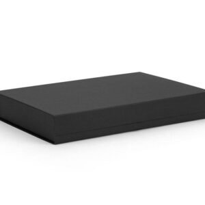 BLACK Gloss Shallow Magnetic Rigid Gift Box (370 x 260 x 60mm)