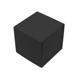 BLACK Matt Cube Magnetic Rigid Gift Box (100 x 100 x 100mm)