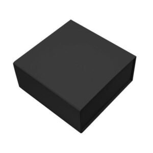 BLACK Matt Square Magnetic Rigid Gift Box (180 x 180 x 80mm)