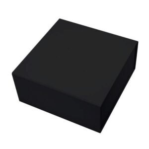 BLACK Matt Square Magnetic Rigid Gift Box (220 x 220 x 100mm)