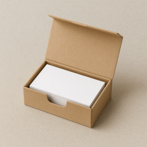 Cardboard Business card box
