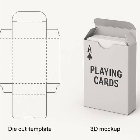 Die Cut - Playing Card Boxes