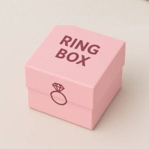 Luxury Pink Ring Box