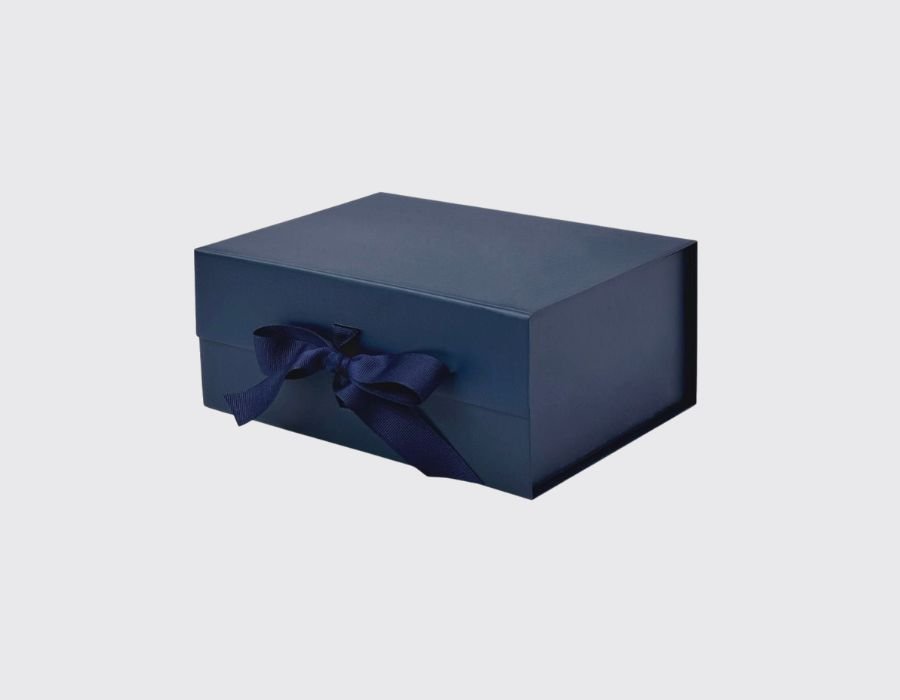 Deep Magnetic Gift Box with Ribbon