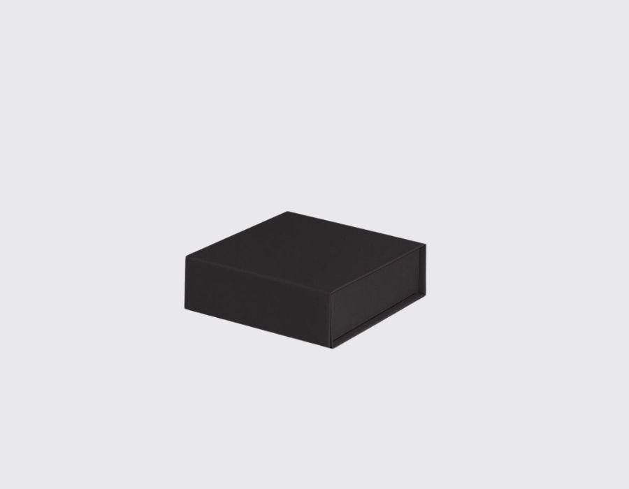 Extra Small Black Magnetic Gift Box