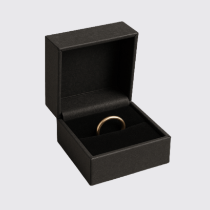 Luxury Black Ring Box
