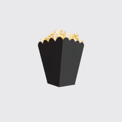 Matte Finish Pop Corn Boxes