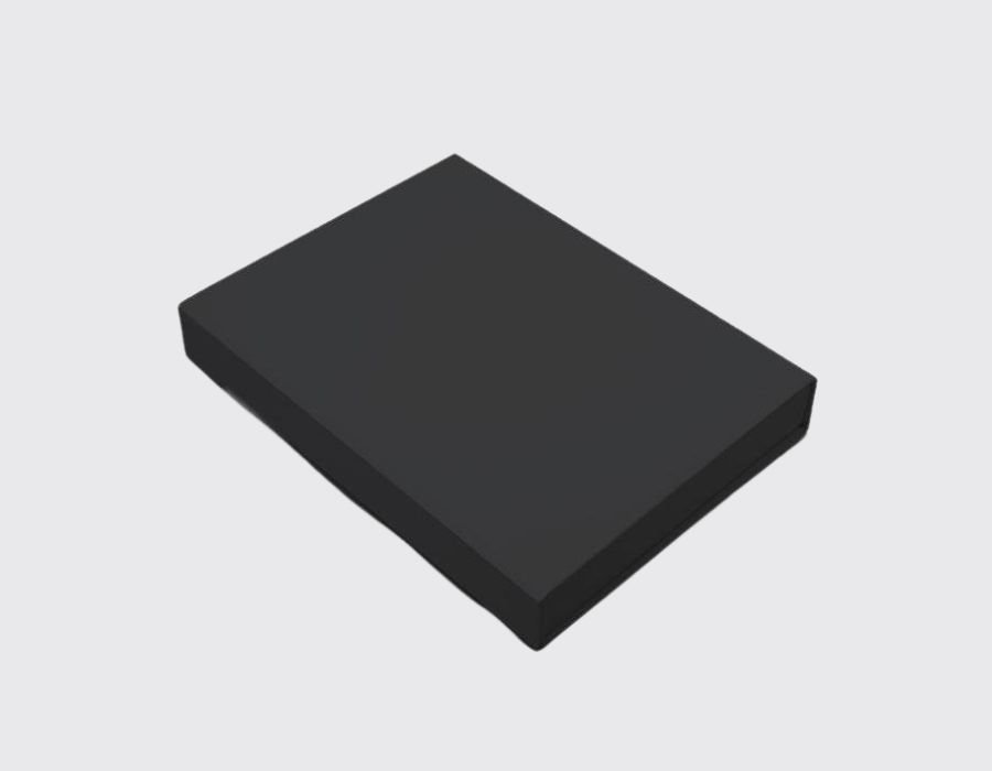 BLACK Matt shallow Magnetic Rigid Gift Box